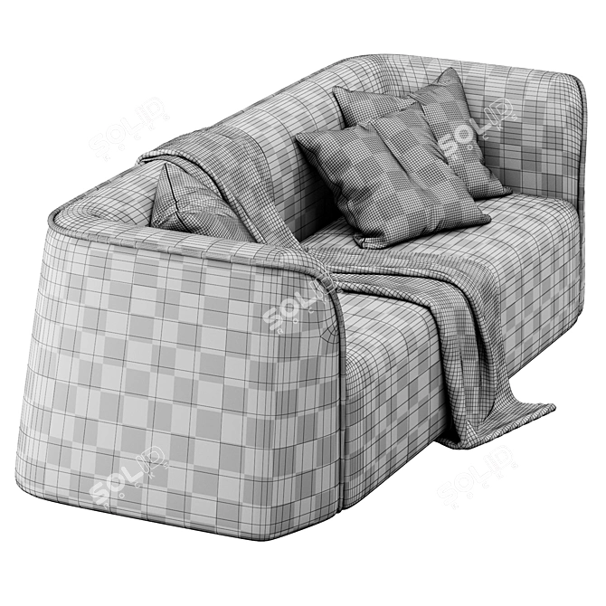 Blu Dot Thataway Sofa Set 3D model image 4