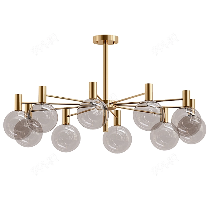 Designer Lamp Aida: VRay Model 3D model image 1