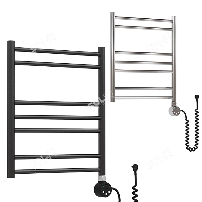 Electric Towel Warmer, Lemark Ursus 3D model image 2