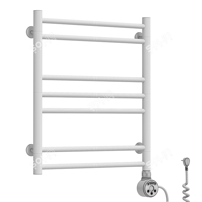 Electric Towel Warmer, Lemark Ursus 3D model image 6