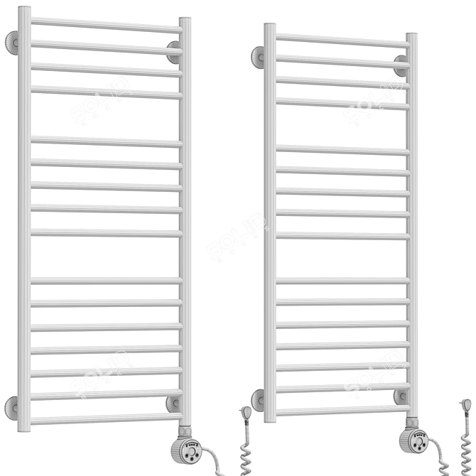 Electric Towel Warmer Lemark Ursus 3D model image 6