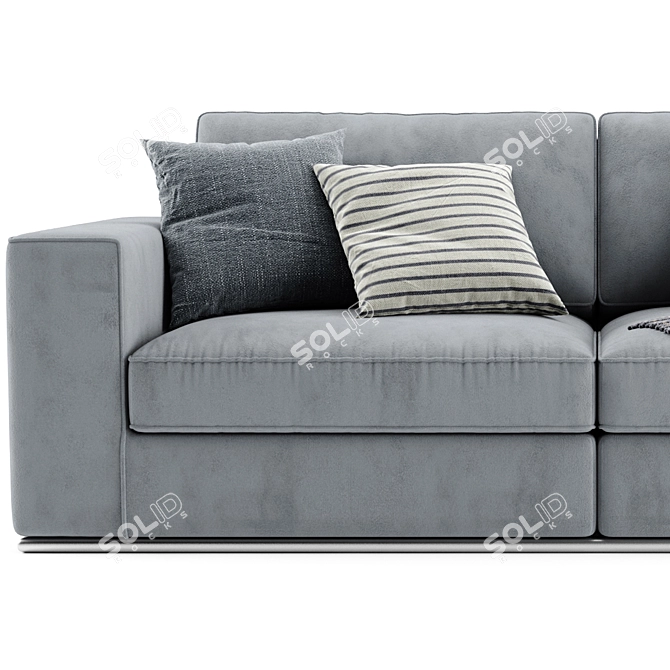 Formerin Hermes 2-Seater Sofa 3D model image 4