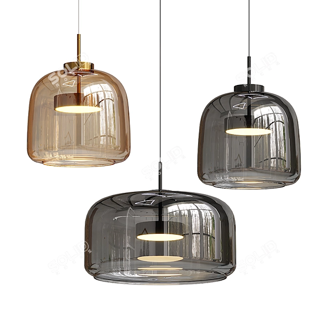 NALLE Pendant Light 3D Model 3D model image 2