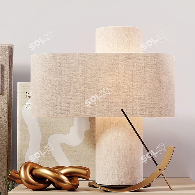 Elegant Decor Set for Render 3D model image 6