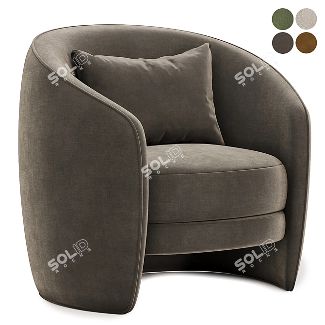  Stylish Fernie Chair Collection 3D model image 3