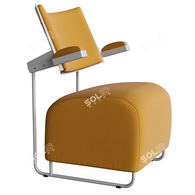 Inno Oscar Easy Chair: Timeless Comfort 3D model image 1