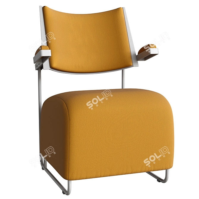 Inno Oscar Easy Chair: Timeless Comfort 3D model image 2