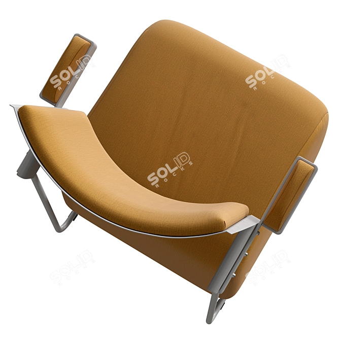 Inno Oscar Easy Chair: Timeless Comfort 3D model image 4