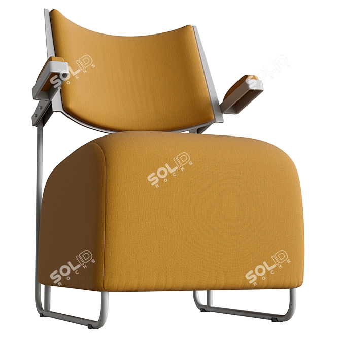 Inno Oscar Easy Chair: Timeless Comfort 3D model image 5