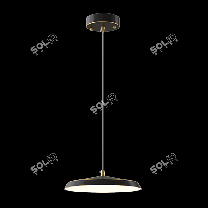 Amund LED Pendant Light 3D model image 3