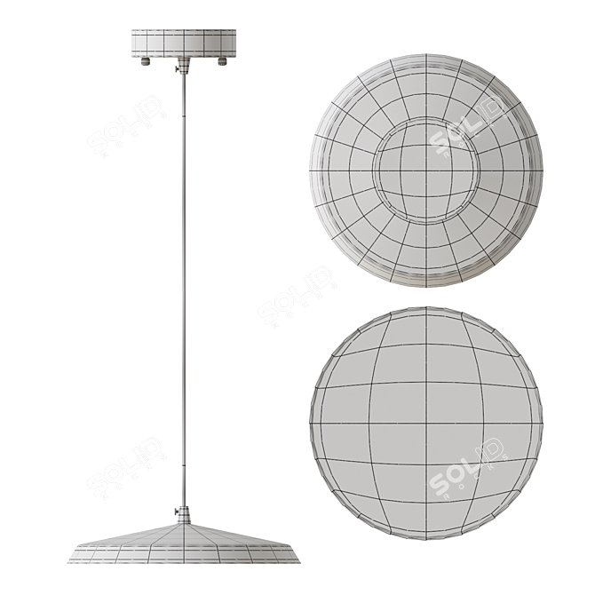 Amund LED Pendant Light 3D model image 5