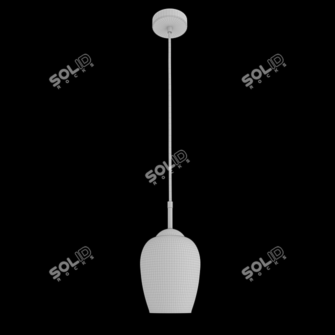 Eurosvet Record Pendant Light 50086 3D model image 4