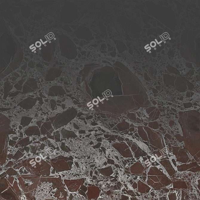 Seamless Stone Texture - Roughness 3D model image 2