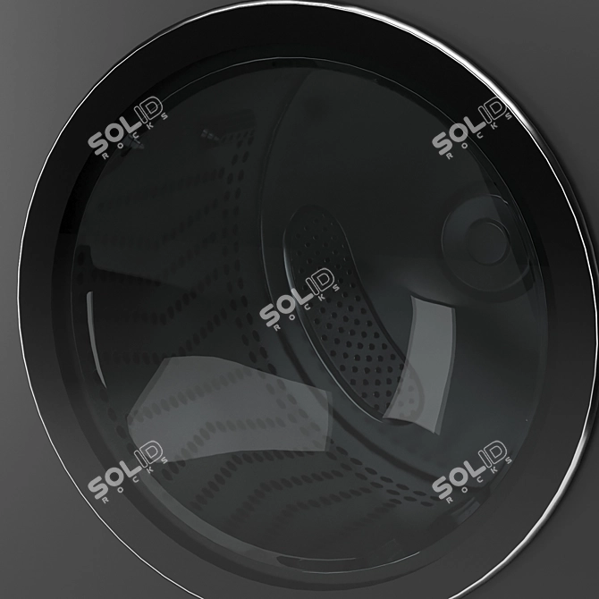 LG WM6700HBA Front Load Washer 3D model image 13