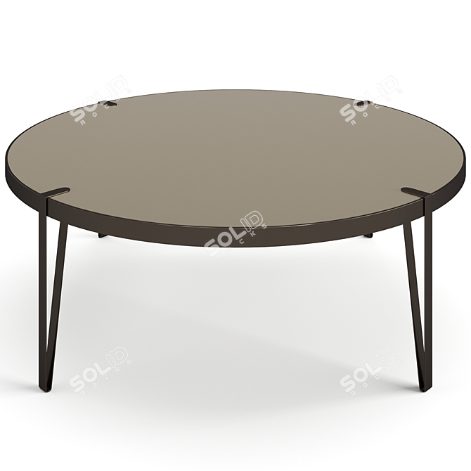 Trussardi Casa Bondai Tables Set 3D model image 6