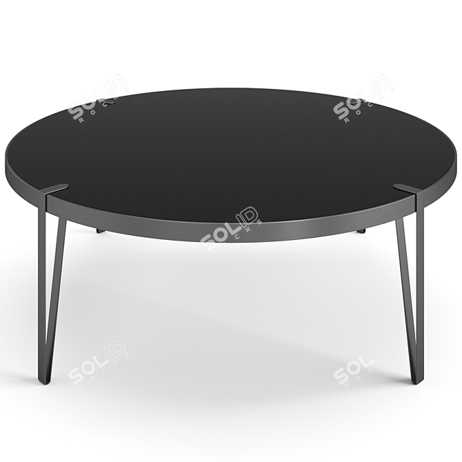Trussardi Casa Bondai Tables Set 3D model image 7