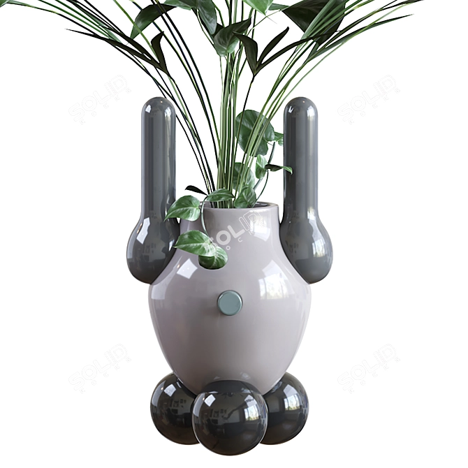 Handcrafted ceramic Explorer vases BD 3D model image 6