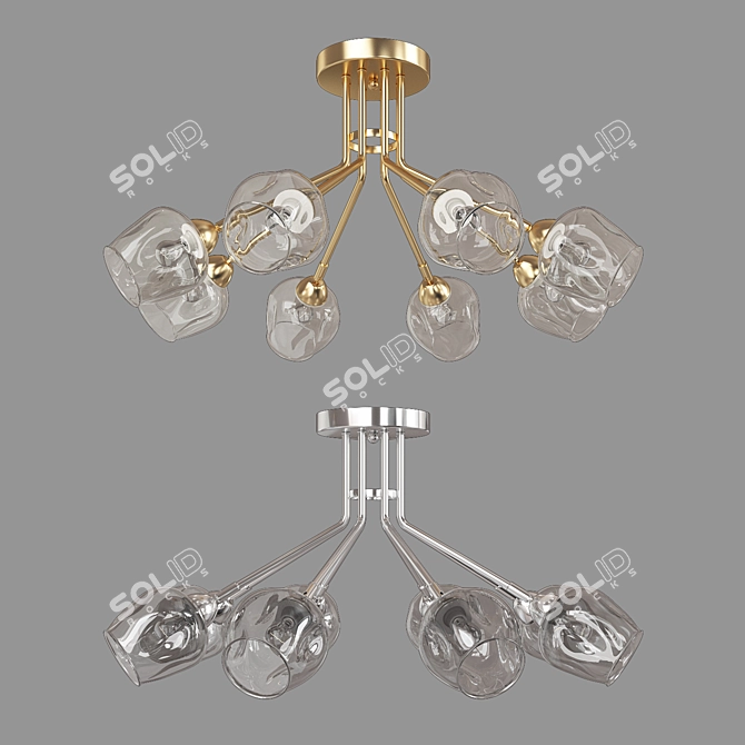 Eurosvet 30164/8 Marci Ceiling Light 3D model image 3