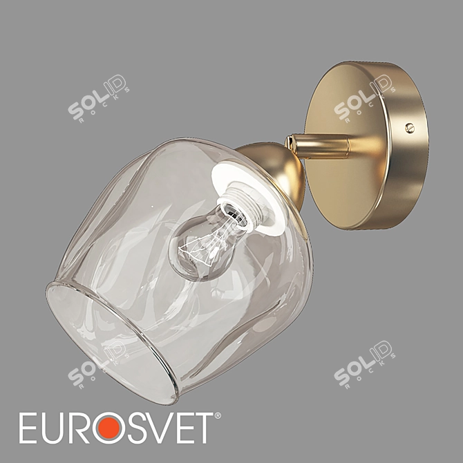 Eurosvet Marci Wall Sconce 30164/1 3D model image 1