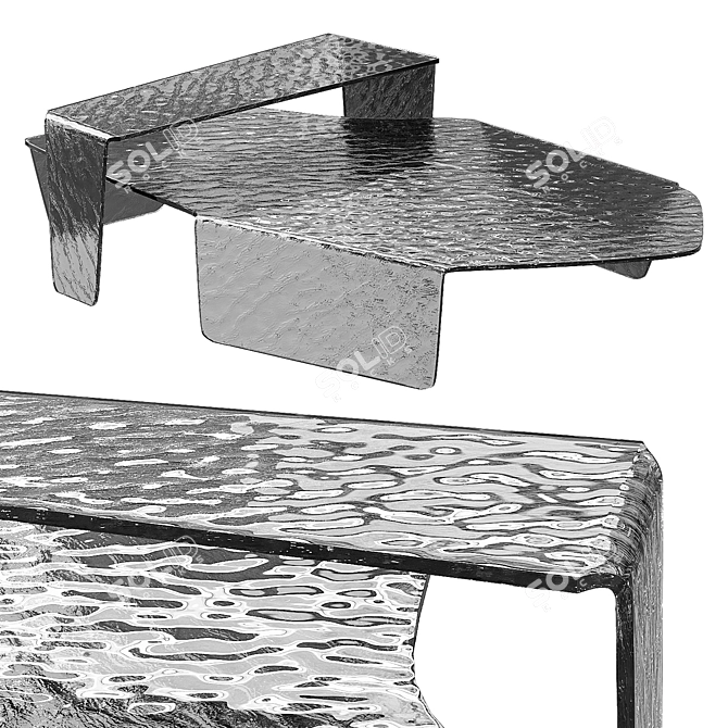 Arketipo Chimera Glass Collection 3D model image 1