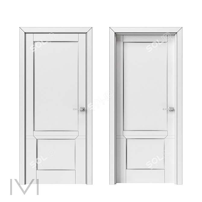 VIVOMOBILI Amsterdam Doors. Customize! 3D model image 4