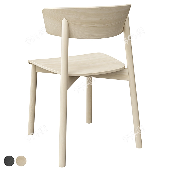 Elegant Clelia Chair for Interior 3D model image 3