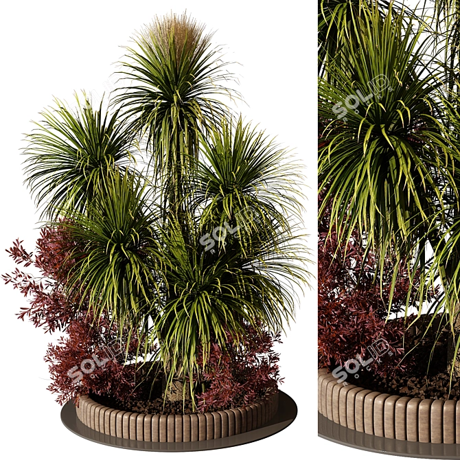 Outdoor Plant 209 2015 Version 3D model image 1