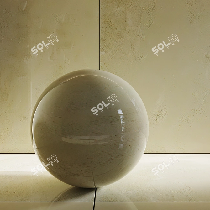 Daino Reale Ceramic Granite Tile 3D model image 2