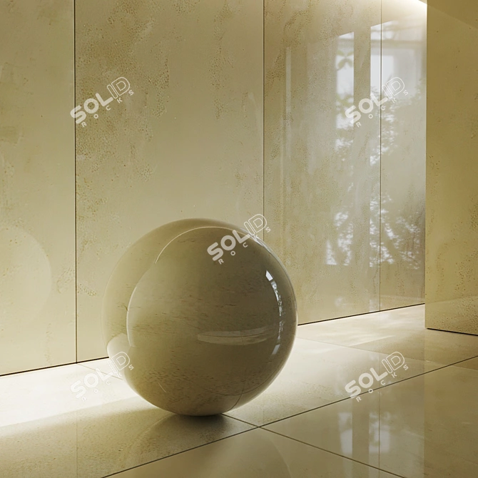 Daino Reale Ceramic Granite Tile 3D model image 3