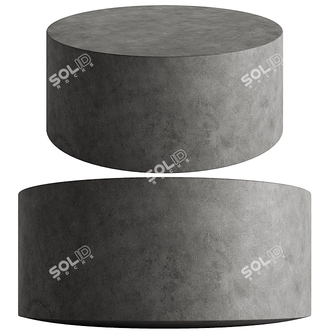 Modern Outdoor Coffee Table in 2016 3D model image 1