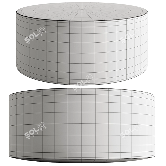 Modern Outdoor Coffee Table in 2016 3D model image 6