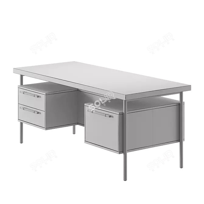 Sullivan Executive Desk Set 3D model image 2