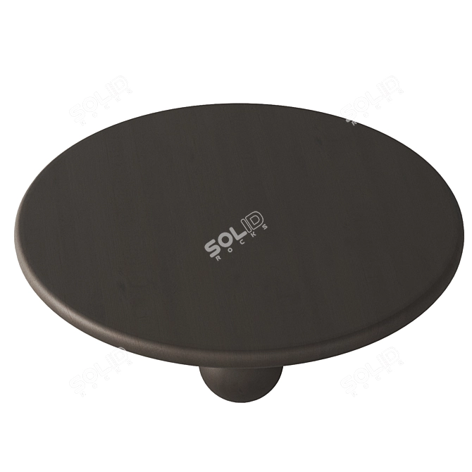 Globe West Bruno Wooden Ball 3D model image 3