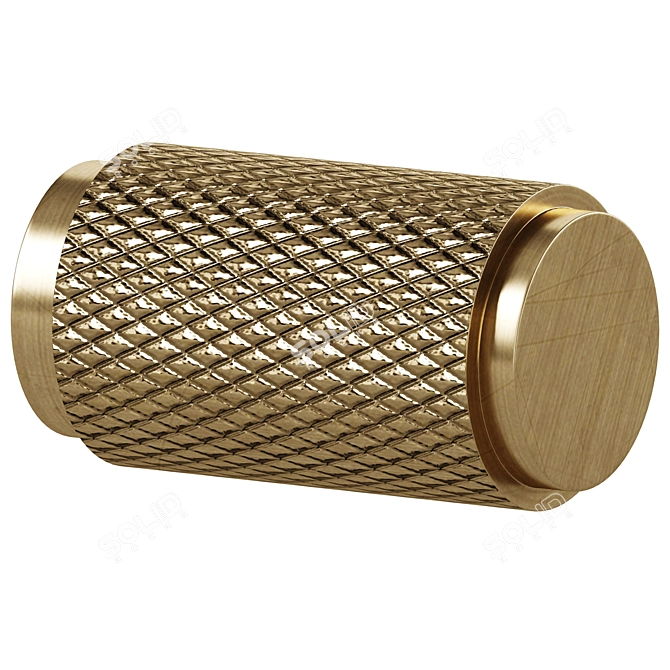  HART Brass Knurled Meraki Handles 3D model image 3