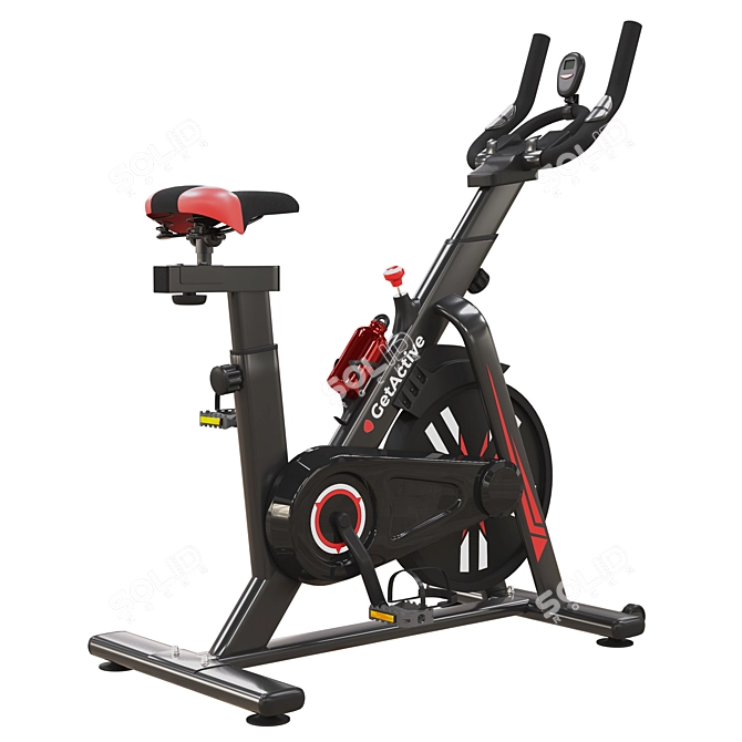 GetActive Indoor Exercise Bike 3D model image 2