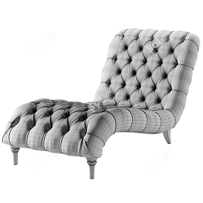 Audrey Chaise 393540 Polys Rendrer 3D model image 5