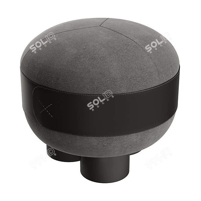 Cosmorelax Spesso Ottoman Pouf 3D model image 1