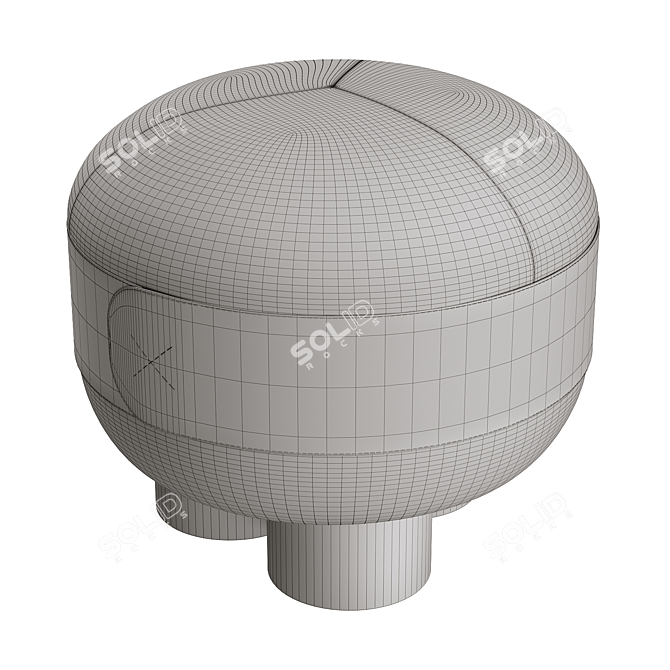 Cosmorelax Spesso Ottoman Pouf 3D model image 3
