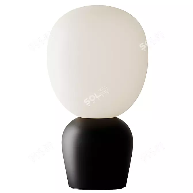 Sleek Buddy Table Lamp 3D model image 5