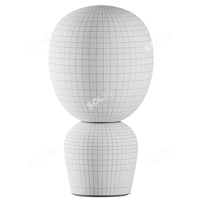 Sleek Buddy Table Lamp 3D model image 6