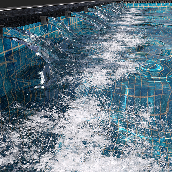 Swimming Pool NO74: Caustic Visualization 3D model image 4