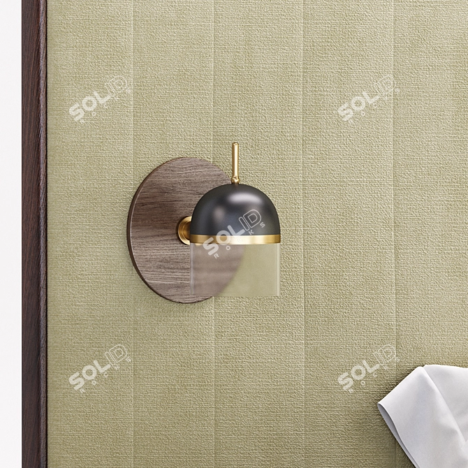 Sleek Como Bed Collection 3D model image 5