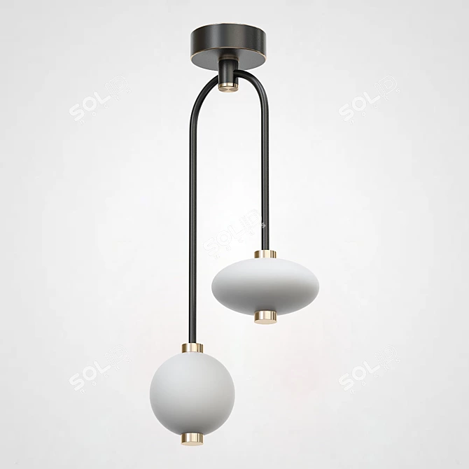 Imperium Loft Daria B Pendant 3D model image 2