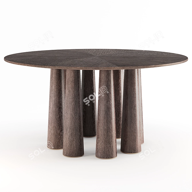  Piazza Dining Table by Baker 3D model image 1