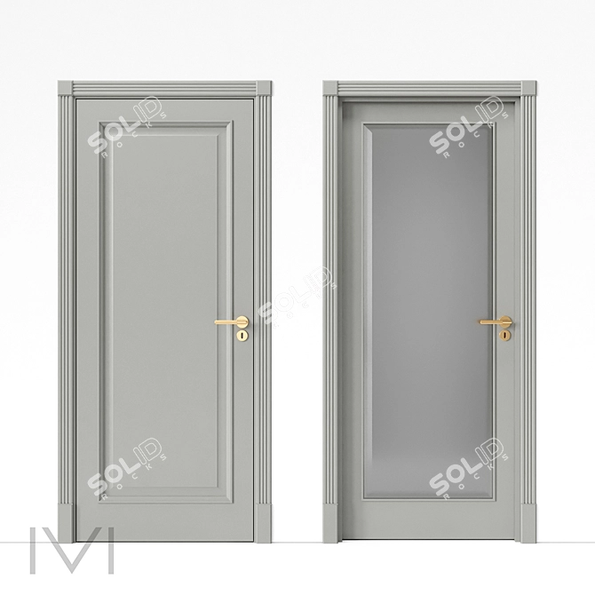 VIVOMOBILI London Door Series 3D model image 1