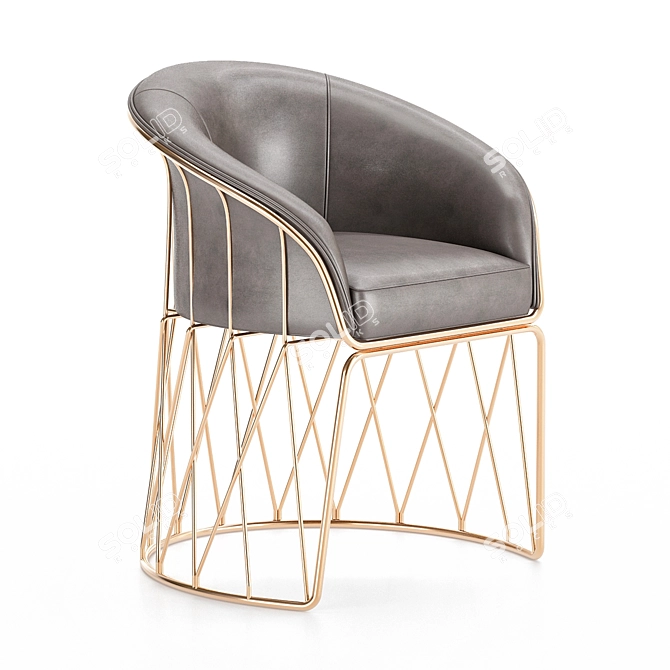 Equipal Chair 3D Model - High Quality 3D model image 2