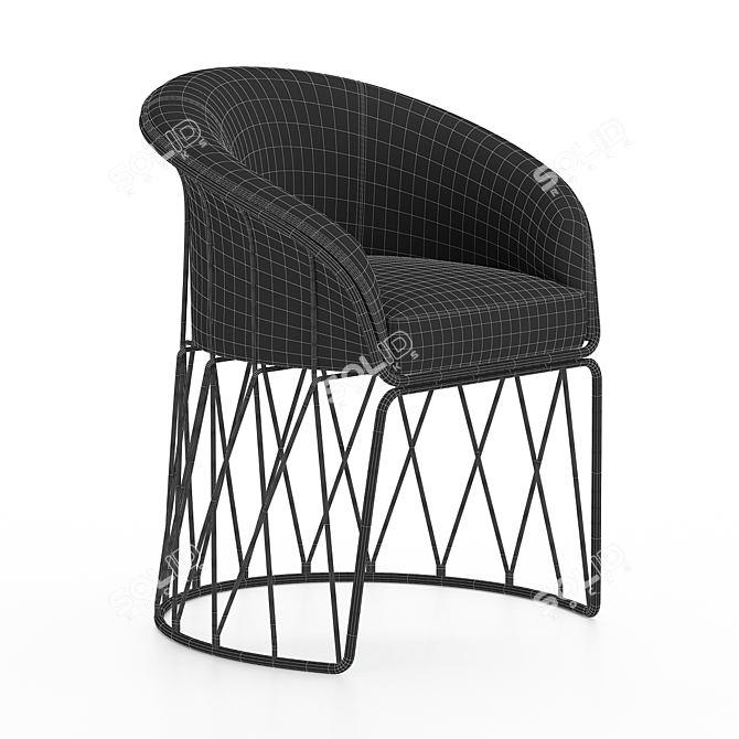 Equipal Chair 3D Model - High Quality 3D model image 3
