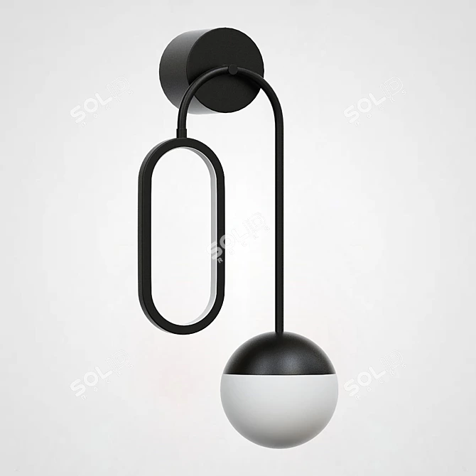 ImperiumLoft Niello Hanging Wall Lamp 3D model image 3