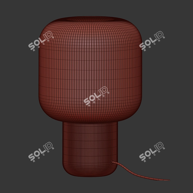 Glass Pirum Table Lamp 3D model image 3
