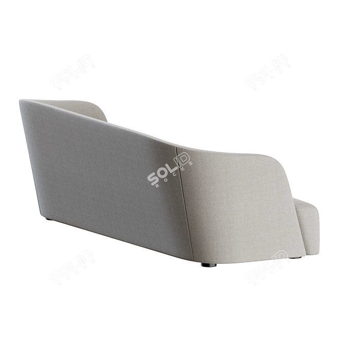 Verzelloni Davos 4-Seater Sofa 3D model image 6